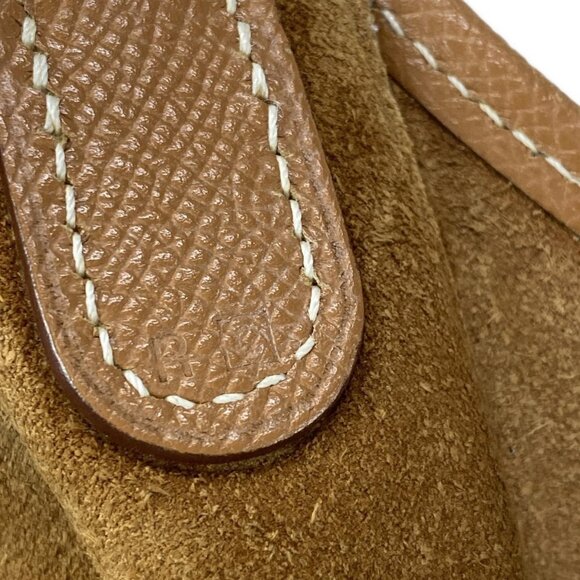 Authentic Hermes Evelyne GM gold brown epsom leather crossbody - Picture 10 of 16